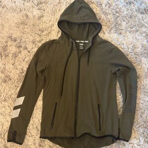 VS PINK Reflective Zip-Up Hoodie